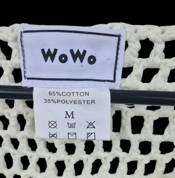 Cream Cropped Cut Out Tank Top - Picture 4 of 5